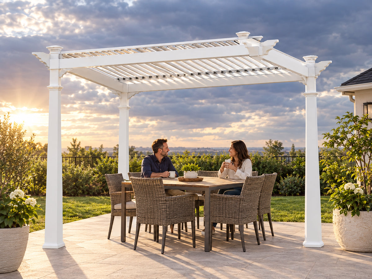 Vinyl Pergola Designed